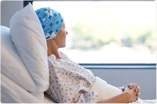 Chemotherapy patient with comforting snack bar | Ziggy Bars