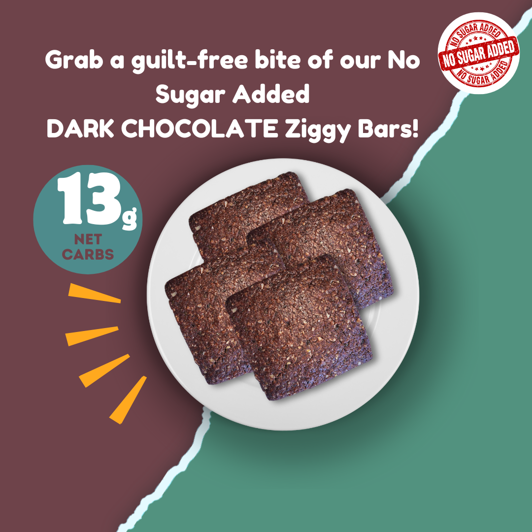 Variety Pack of No-Sugar-Added Ziggy Bars