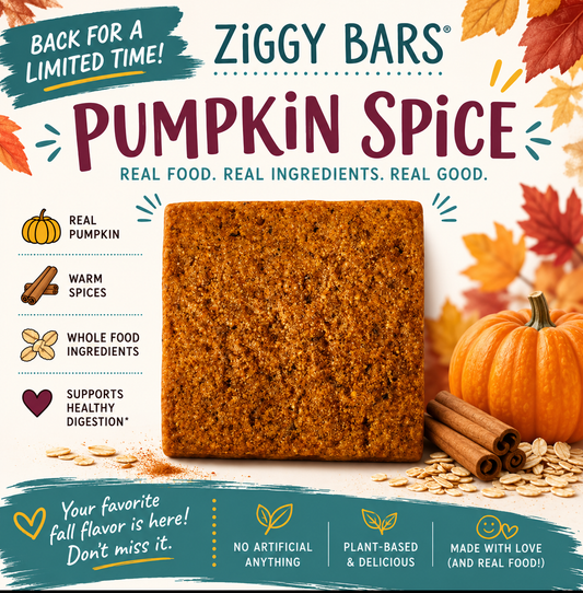 Pumpkin Spice Ziggy Bars