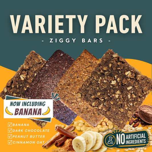 Regular Ziggy Bars Variety Pack — Now Includes Banana